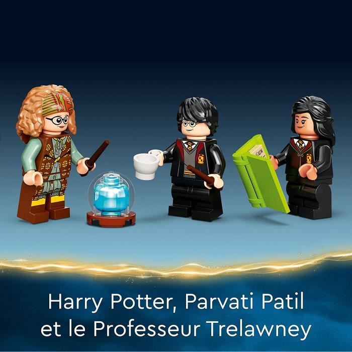 Lego Harry potter format livre - Le cours de magie avec figurines d'harry  hermione et Trelawney boule de cristal - Jeu construction - Cdiscount Jeux  - Jouets