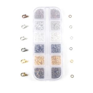 Fermoirs à Vis Baril 50pcs - Pour Bijoux DIY - Laiton Platine - Facile à Visser