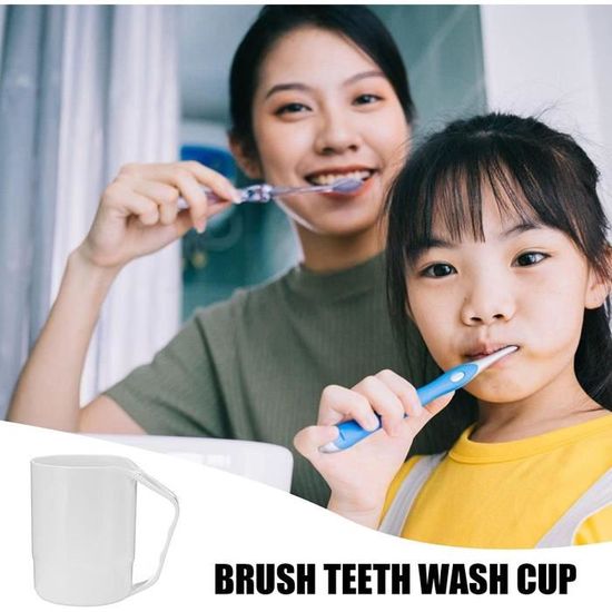 Tasse de brosse à dents,Blue Bear--Dentifrice Brosse À Dents Boîte De  Rangement Pour Porte-brosse À Dents Tasse Étui De Protection R - Cdiscount  Maison