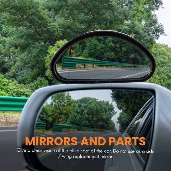 TEMPSA Miroir convexe d'extérieur sortie de garage securite diametre 45cm  grand angle auto voiture camping - Cdiscount Auto