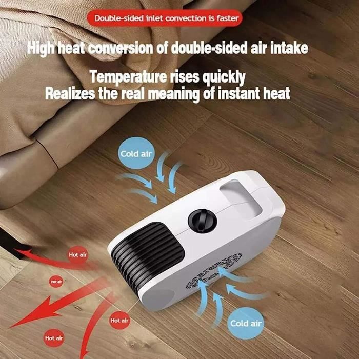 Radiateur portatif à ventilateur domestique