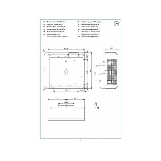 FALMEC Moteur pour hotte Pack moteur déporté extérieur 1500m3/h — free download