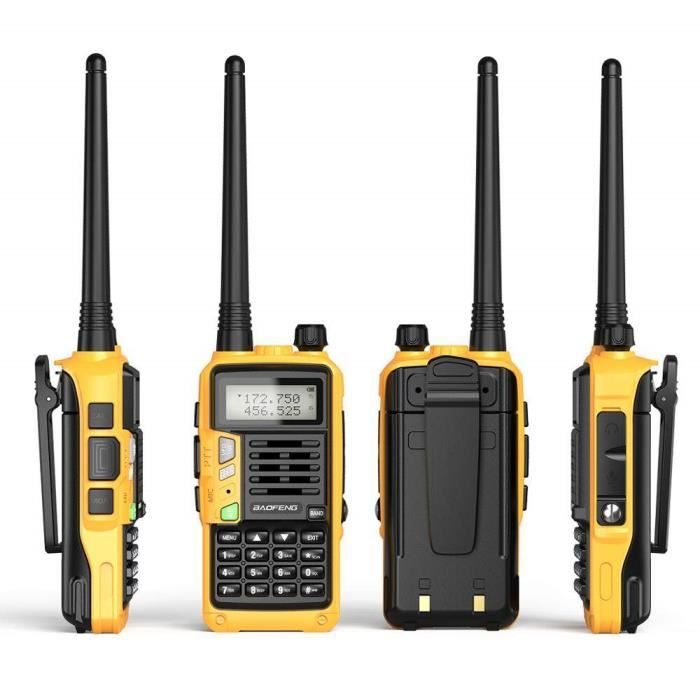 Talkie-walkie Baofeng T26 2W - 16 Canaux PMR, Portée Longue, Batterie Rechargeable USB-C - Pour Travail Et Loisirs