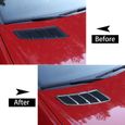 DIYUCAR Cadre décoratif en ABS chromé pour grille d'aération de voiture MB Benz Classe SLK R172 SLK200 250 350 2011-2015-3