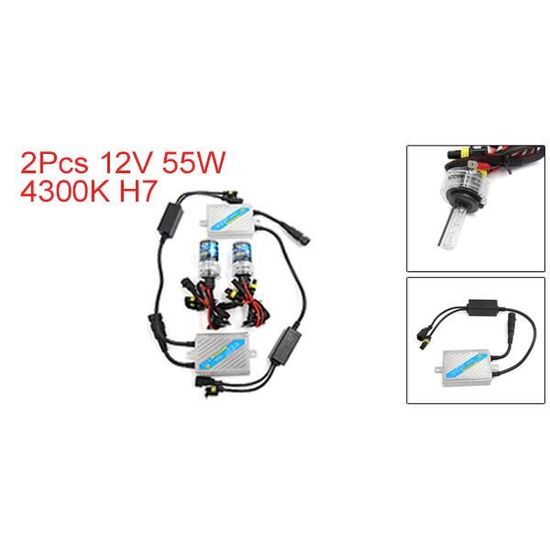 PEUGEOT 107 55 w xenon hid halogène clair haut bas faisceau ampoules phare paire