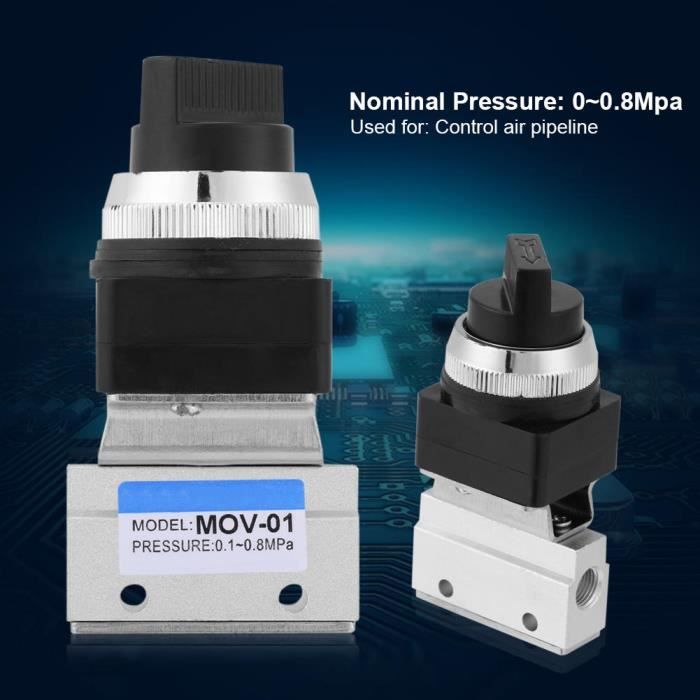 Valve Mécanique 0.1 ~ 0.8Mpa Valve De Commande Manuelle Pour Petite ...