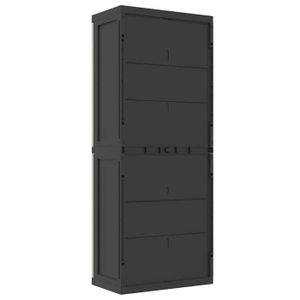 Armoire De Rangement-Meuble De Stockage Anthracite 42 Cm Acier 191030 90350123