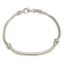 3 rangées Naturel Noir Agate Onxy tibétain Bracelets Argent 7.5" Magnifique 3 rangées Naturel Noir Agate Onxy tibétain Bracelets Argent 7.5" Magnifique