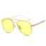 Pro Active Lunettes de soleil avec Jaune Lentille