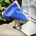 ARAMOX Couvertures de climatiseur Housse de climatiseur pour l'extérieur, résistante au , à la poussière, luminaire lit Argent