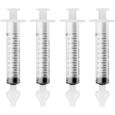 4 irrigateurs nasaux de style seringue, adaptés aux nettoyants nasaux de sécurité pour nouveau-nés et tout-petits, avec embouts-0