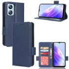 BOONGET Etui Téléphone - Blackview - A52 Pro - Housse en PU Cuir - Protection Intégrale - Navy Blue