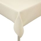 NOVOTEX Protège table blanc 140x140cm (Conditionnement: 140cm)