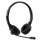 YAMAY Casque Bluetooth Sans Fil avec Mico pour PC Ordinateur Telephone Portable pour Chat Bureau Teletravail Casuqe Audio Noir