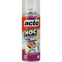 ACTO CHOC - Aérosol Action Foudroyante - Insecticide Polyvalent - Fabriqué en France-