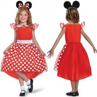 Costume de carnaval Disney Minnie Mouse - DISGUISE - Fille - Taille 109-123 cm - Rouge