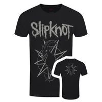 T-shirt Slipknot - Homme - Goat Star Logo - Noir