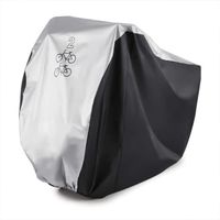 gift-Housse pour 2 vélos en nylon 190T étanche protéction contre la pluie les UV et résistant à la poussière
