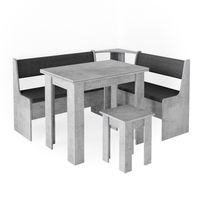 Vicco Ensemble table et bancs en angle  Roman, banc de cuisine, banc en angle, ensemble table et chaises, banc