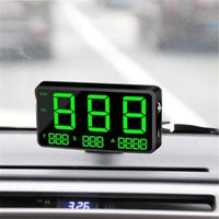 C80 Digital Car GPS Compteur de vitesse KM/H MPH pour vélo moto voiture