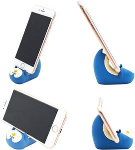 RACK - BAIES  Mignon animal Penguin support de téléphone portable pour iPhone Android support de téléphone portable de bureau