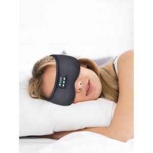 Acheter Écouteurs de sommeil respirants Bluetooth 5.2, bandeau 3D, casque  de sommeil sans fil, musique, masque oculaire, écouteurs de sommeil pour  dormeur latéral