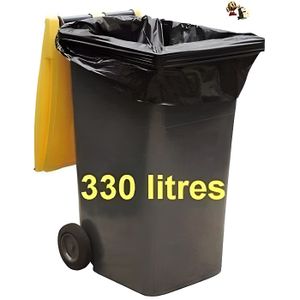 5 Sacs poubelles Spécial containers 240 Litres - BJS Fournitures