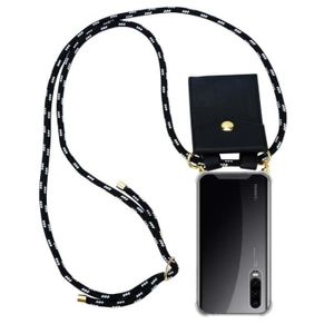 Cover Necklace Bandouili/ère Styl/ée /étui de t/él/éphone avec Cordon YuhooTech Collier pour Huawei P30 Pro Coque Housse pour Smartphone Lanyard Case Holder Tour de Cou Lani/ère en Corde