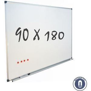 Tableau de Verre 90 X 120 Tableau Blanc 90x120 cm Inscriptible Rayures Panneau de Verre