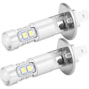 AMPOULE - LED YOSOO Ampoules pour Phares 2x H1 6000K Super Blanc
