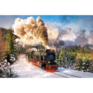 PUZZLE Puzzle 1000 pièces - CASTORLAND - Steam Train - Ad