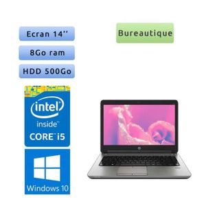 ORDINATEUR PORTABLE HP ProBook 640 G1 - Windows 10 - i5 8GB 500GB - 14