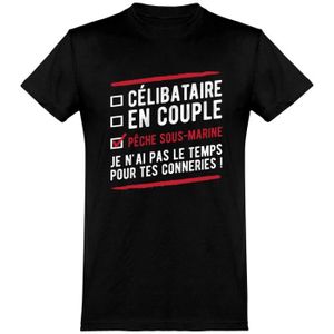 t shirt peche homme