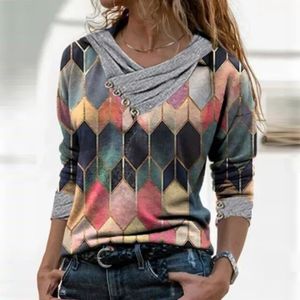 CUTUDE Chemisier Femme Manches Courtes T-Shirts Tops Chat Mignon en Forme de Coeur Polo Gilet Tunic Chemise Tunique
