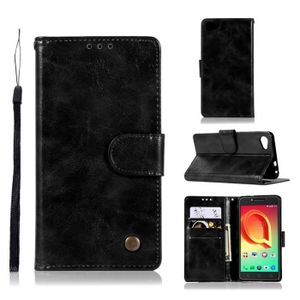 Coque Cover View Support Misemiya Coque /Étui pour Alcatel One Touch Pop 3 5.0 // PIXI 3 5.0 Blanc