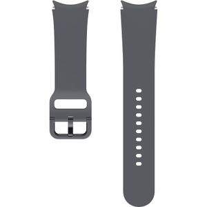 BRACELET MONTRE CONNEC. Bracelet Sport pour G Watch 4 20mm, M/L Graphite Samsung
