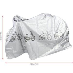 Housse De Protection Pour Vélos D'extérieur - Xl - Tissu Ripstop Résistant,  Imperméable Et Anti-uv - Protection Contre T à Prix Carrefour