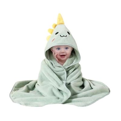 1 Pcs Mignon Coton Bébé Peignoir À Manches Longues Vêtements De Nuit pour  Fille Garçon Bébé Bande Dessinée Capuche Serviette De Bain - Cdiscount  Maison