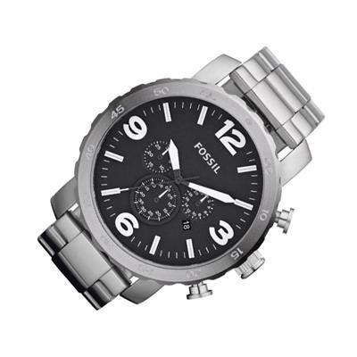 Fossil Nate JR1353 Chronographe Hommes Mat, Sport Achat/vente