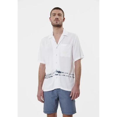 Chemise homme Manor Blanc Cdiscount Pr t Porter