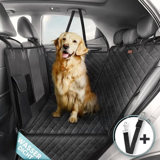 Housse De Protection Pour Siège Auto Chien Heldenwerk - Imperméable Et Anti-Dérapante - Pour Voiture