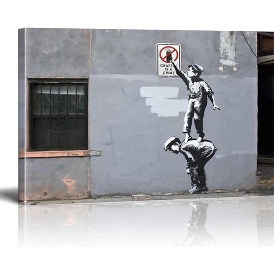 Banksy Graffiti Is A Crime