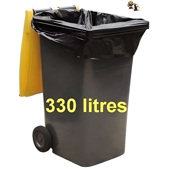 Basa Sac Poubelle 100L Ultra Résistant, Sacs En Plastique Recyclés Par Lot  De (10 Paquet De 6 Sac Couleur Aléatoire)[q30] - Cdiscount Au quotidien