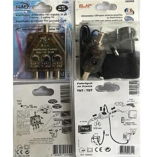 Amplificador RF (booster) de 35 dB