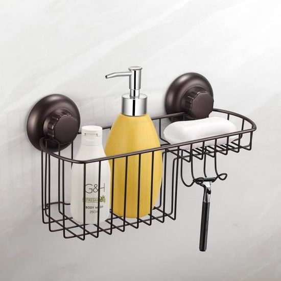 Étagère Triangulaire Ventouse – Inox 304, Rangement De Douche Sans Percer, Salle De Bain Toilettes 97161674