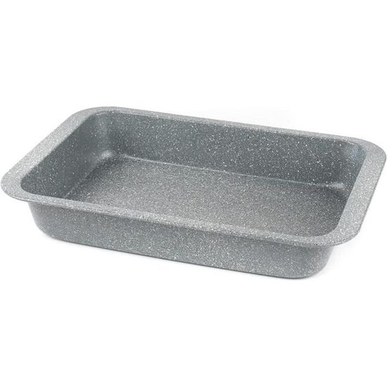 Plaque De Cuisson Rectangulaire Anti-adhésive - Acier Carbone, Revêtement Résistant Aux Rayures