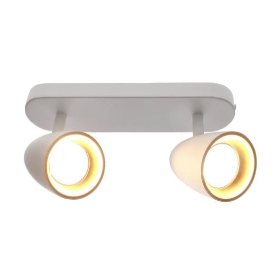 Plafonnier 3 spots orientables au meilleur prix | Leroy Merlin