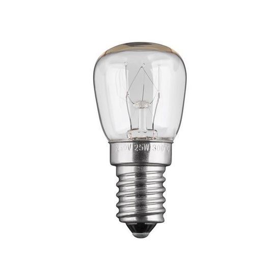 Lampe Four E14 40W Bosch 00613655 - Forme Boule, Résiste Jusqu'à 300°C, Diamètre 45/74mm