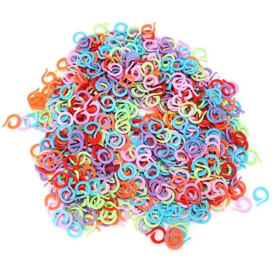100 Pièces Chaînes à Maillons Géométriques Colorés - Jouet éducatif Montessori - Motricité Fine, Coordination œil-main - Pour Enfants à Partir De 3 Ans