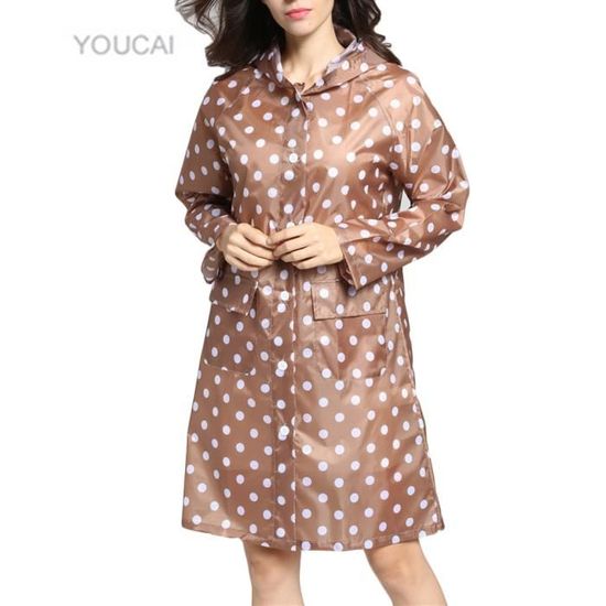 Veste De Pluie Femme LAMA - Ultra Légère (260 G), Imperméable Et Respirante, Avec Capuche - 7